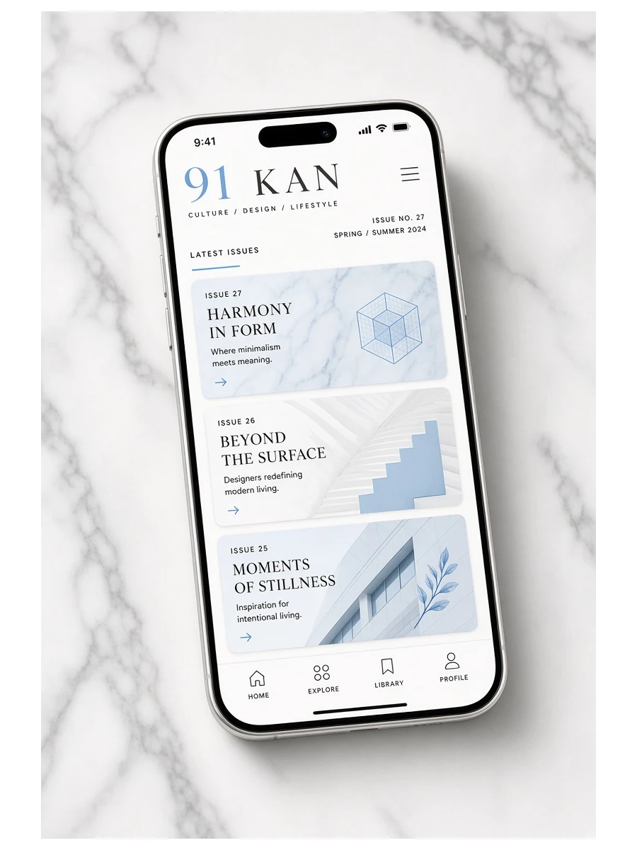 91 APP 版面示意